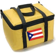 Dulces Tipicos Puerto rican Flag Cooler Puerto Rico